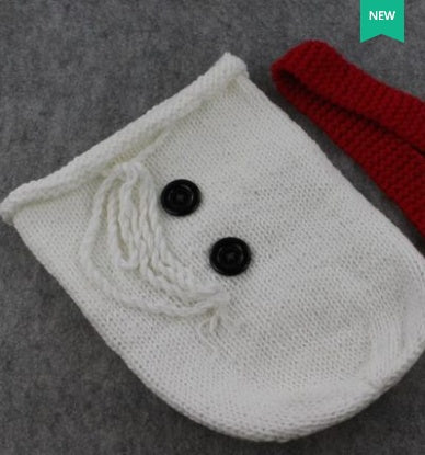 Trendixia™ Baby Snowman Knitted Bathrobe